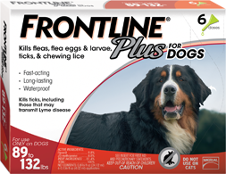Frontline Plus Dogs 89-132 lbs