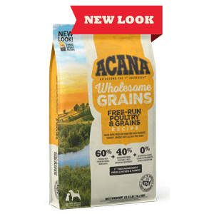 ACANA Free-Run Poultry Recipe with Wholesome Grains Dog Food Acana, Dog Food, ACANA, Wholesome Grains, grain, Free-Run Poultry, free run, poultry