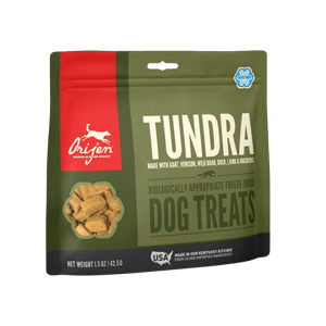 ORIJEN Freeze Dried Dog Treats Tundra 3.25oz orijen, dog treats, dog, treats, freeze dried, tundra