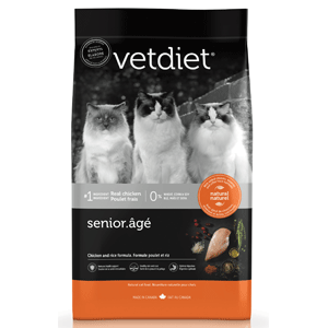 Vetdiet Chicken & Rice Formula Senior Dry Cat Food Vetdiet, Senior, Cat Food