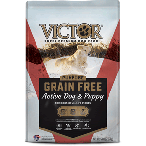 Victor Grain Free Active Dog & Puppy Food Victor, dog food, cat food, cat, dog, gf, grain free, active, puppy