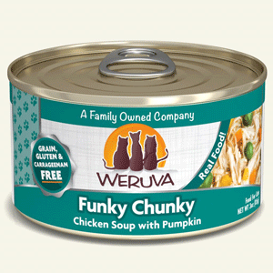 Weruva Funky Chunky Canned Cat Food Weruva, funky chunky, Canned, can, cat food, chicken soup, chicken, soup
